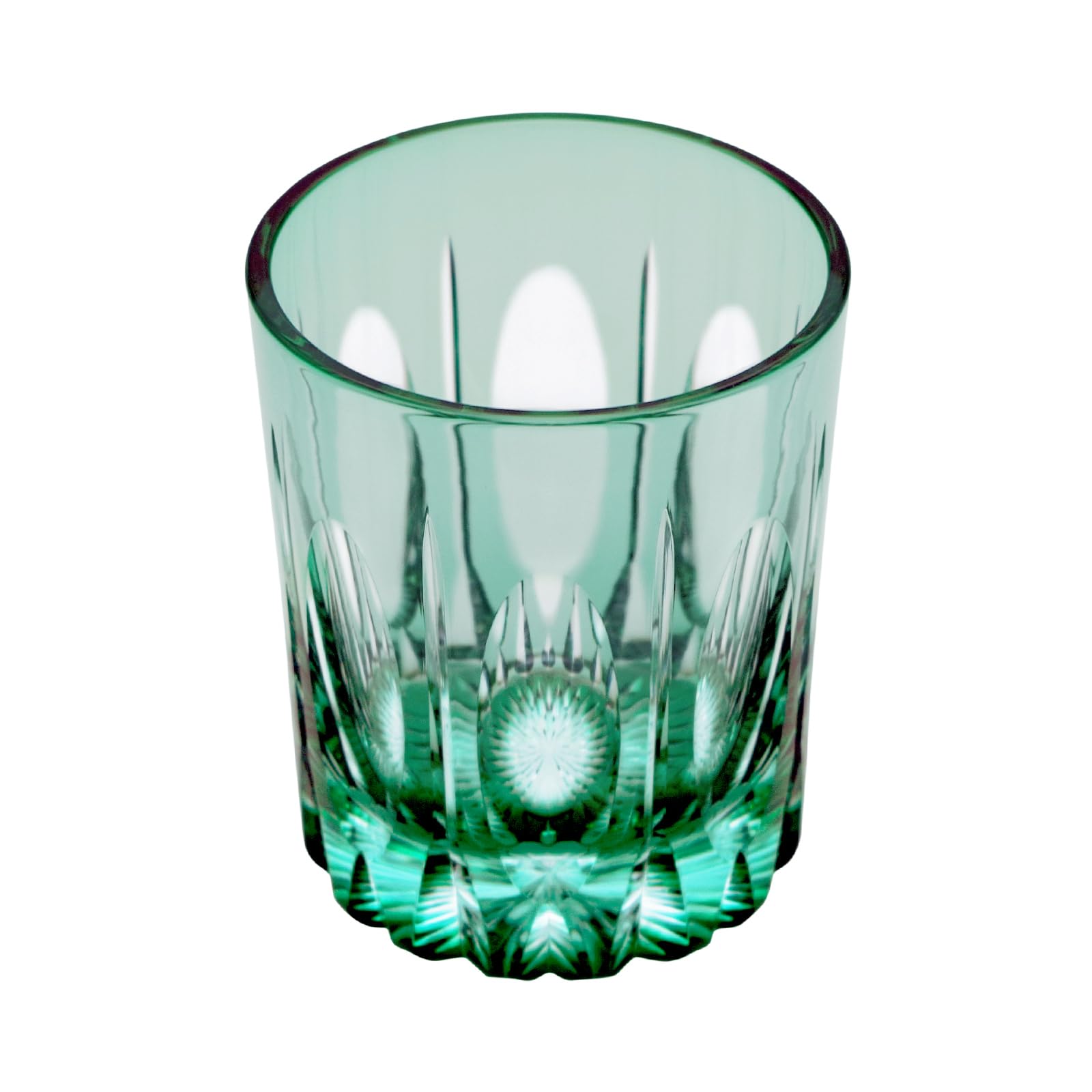 骨董　時代ガラス　プレスガラス　刻印あり　満州電鉄　取手付きグラス コップ１客 骨董 時代ガラス プレスガラス 刻印あり 満州電鉄 取手付き